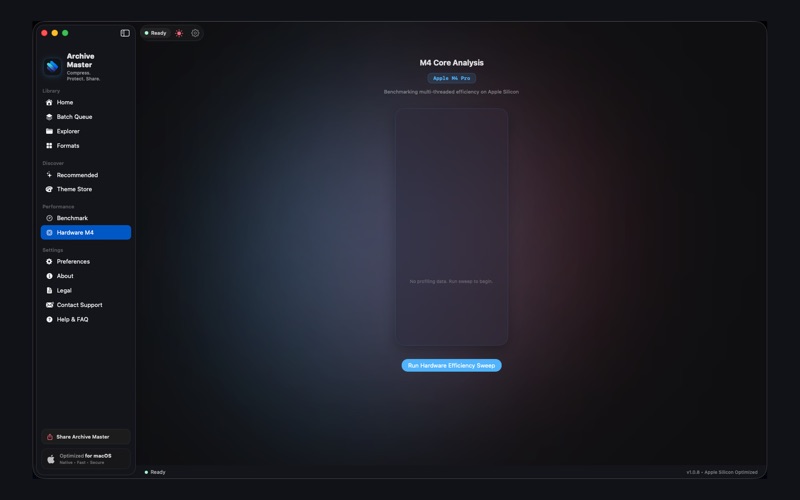 Archive Master Hardware M4 Benchmark